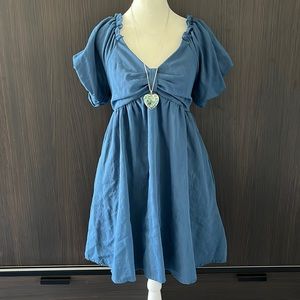 3/$12 Denim Type Midi Dress